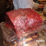 くじらのお宿 一乃谷 - 裏メニューの最上級ステーキ肉