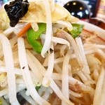 ラーメンねぎっこ - 野菜ラーメン「あっぷ図」