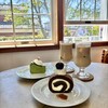 Coffee House Shaker - 抹茶バスク　
ティラミスロールケーキ
アイスカフェオレ　750円
コーヒー牛乳　750円