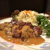 うし亭 本店 - 晩酌セットのカットステーキ