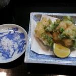 割烹 千ひろ - 小海老と山菜のかき揚げ
