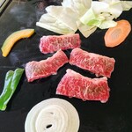 王国展望レストラン - 料理写真:那須野ヶ原牛BBQセット
