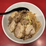 まぜそば七 - ■得製まぜそば大盛¥1,320