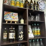 から揚げのわたやま - キープ棚