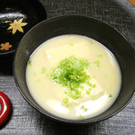 和喜 - 小蕉と生湯葉の白味噌仕立て 850円(2015.2月)