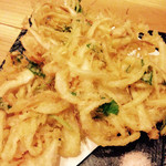 酒菜と炭 てりや - 白海老のかき揚げ