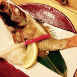 酒菜と炭 てりや - のどぐろの塩焼き
