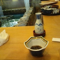 河太郎 中洲本店 - 燗酒にお通し