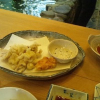 河太郎 中洲本店 - 刺身の残りはゲソ揚げに