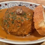 季節料理かたやま - 料理写真:クリームコロッケ デミグラスソース(800円)