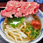 手打ち ごえもんうどん - ｗｉｔｈ紅生姜天