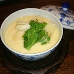 迦陵 - 白魚と筍の茶碗蒸し