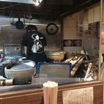 四文屋 - 焼き場