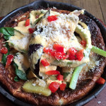 東京ベジスタイル - キヌアのシーザーサラダ風　ダッチベイビー