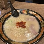 一蘭 - 料理写真:天然とんこつラーメン