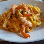 イル・パチョッコーネ・ディ・キャンティ - ランチ・トマトクリームのパスタ