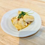 和cafe - が酵母液の蒸し鶏