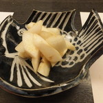 旬菜 おぐら家 - うどの梅和え