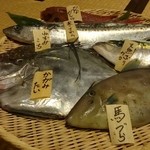 まるへい - 本日の地魚①