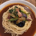 スパゲティハウス HIROSHI - ヒロシソースの照り焼きベーコンとなす