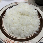 キッチンABC - ライス！米粒が光っていますー！