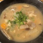 熾火や魚二 - 豚汁