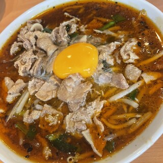 YOKOHAMA中華そば かみ山 - 料理写真:肉ニラスタミナメン