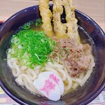 資さんうどん 東姫路店 - ごぼう天ぷら肉うどん☆