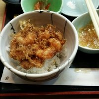 てんぷら天松 日本橋店 - かき揚げ（ミニ天丼）