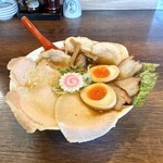 麺や 紡 - 淡成らー麺＋味玉＋追加チャーシュー