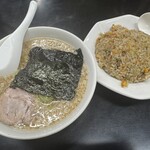 福や - 料理写真:ラーメンセット（こってり）