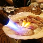 産直屋 たか - (3/21)はまぐり貝焼き