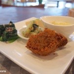 ブリッサ リブレリア - 車麩のフライがカリッと揚がってて美味しかった。車麩にはしっかり味付けされてます。