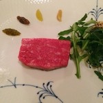 和牛のビステッカ　アロマフレスカスタイル