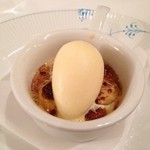 Shin Harada - 茨城栗　ココナッツアイス添え