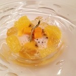 Shin Harada - マンゴープリン　和歌山八朔添え