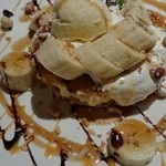 BARISAI CAFE - キャラメルバナナのパンケーキ