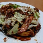 味香源 - ミニ回鍋肉丼。あまりミニではない大きさ