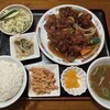 四川料理 金峰閣 - スブタ定食☺️