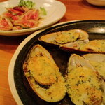 サニイサイド - ムール貝オーブン焼き