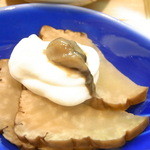 はてなのちゃわん - イブリガッコとクリームチーズと鮎のにがうるか☆♪