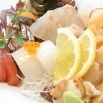 はてなのちゃわん - 平目・活ホッキ貝・アオリイカ・トロ・華アジ☆♪