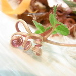 はてなのちゃわん - 防風を包丁じゃなく細い針で茎を裂いて冷水に放す　するとクルクル☆♪