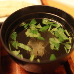 竹葉亭 - お吸い物
