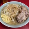 ラーメン二郎 - ラーメン(ニンニク,アブラ,カラメ)