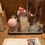 うどん居酒屋 江戸堀 - テーブルセット！