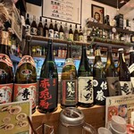 うどん居酒屋 江戸堀 - カウンターから！