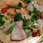 クワセヤ アラシ - 鮮魚のカルパッチョ
