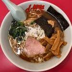 ラーメン山岡家 - 料理写真:和節とんこつ醤油ラーメン（広州メンマをトッピング）