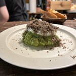古澤亭 - お店の定番、名物一皿…アボカドとブッラータチーズ トリュフがけ。  絶妙‼︎